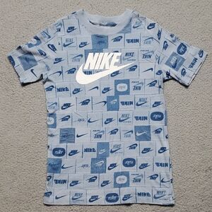 Nike Short Sleeve Youth Size M Armory Blue  T-shirt